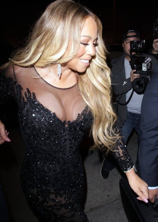 Mariah Carey goes-sexy